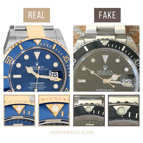 how to spot a fake gold rolex submariner|rolex submariner authentication.